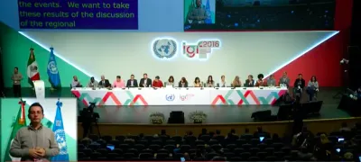  image linking to Pleins feux sur les initiatives nationales et régionales à l'IGF mondial 