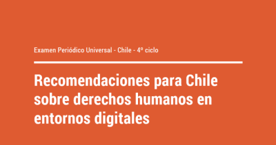  image linking to Recommendations for Chile on human rights in digital environments 